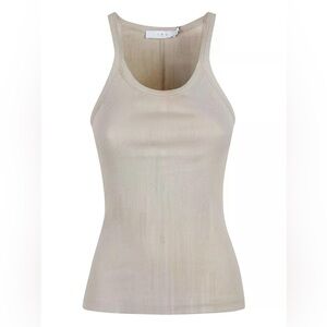 IRO PARIS Palisso Tank in Ice Brown NWT.